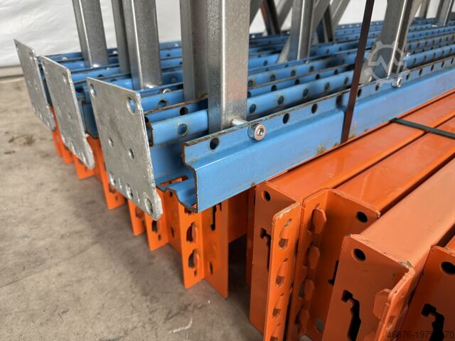 1.750 x 1.100 mm / 2 niveaus / 7,76 strekkende meter Stow Pal Rack NS Palettenregalanlage Palettenregal Regal