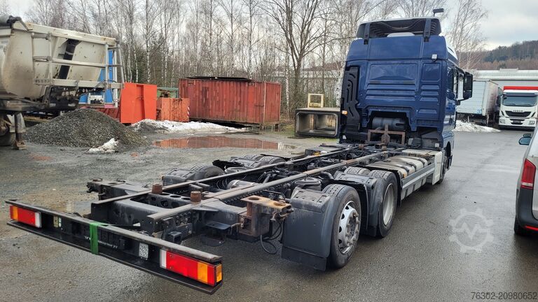 Wechselfahrgestell LKW MAN 24.500 Jumbo BDF Multi Standklima Retar