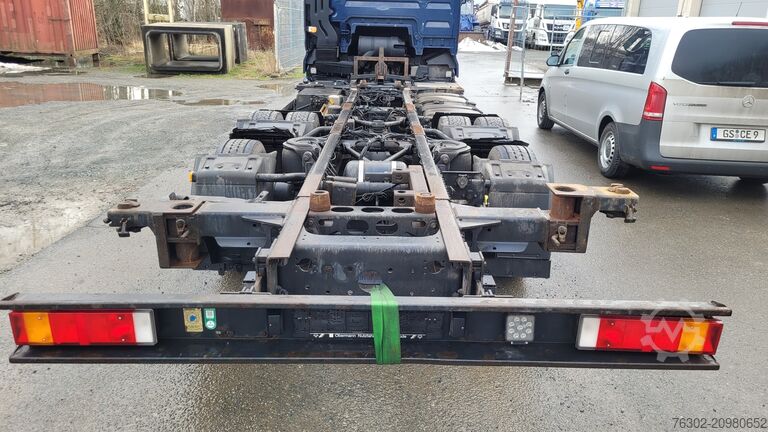 Wechselfahrgestell LKW MAN 24.500 Jumbo BDF Multi Standklima Retar