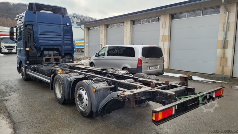 Wechselfahrgestell LKW MAN 24.500 Jumbo BDF Multi Standklima Retar
