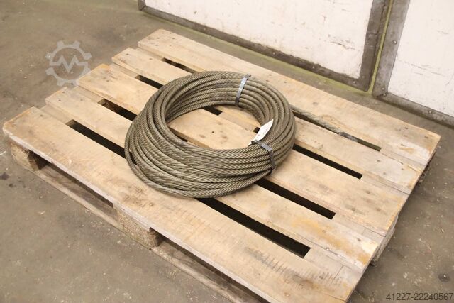 Cabo de guindaste Ø 14 mm 46 m Stahl Drallarm