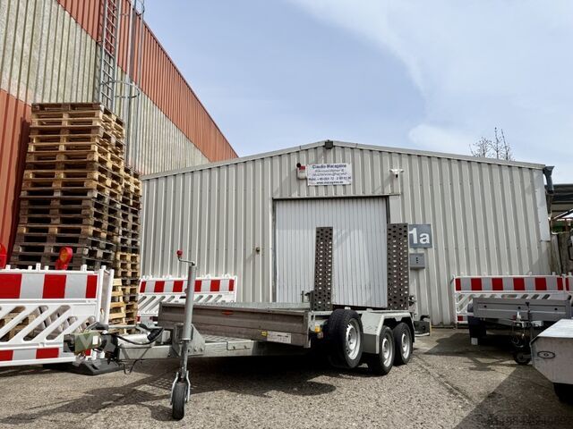 Remolque para maquinaria de construcción Böckmann BT-ST 3518/35 AS Baumaschinenanhänger