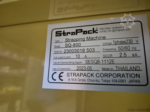 מכונת סטרפינג STRAPACK SQ800
