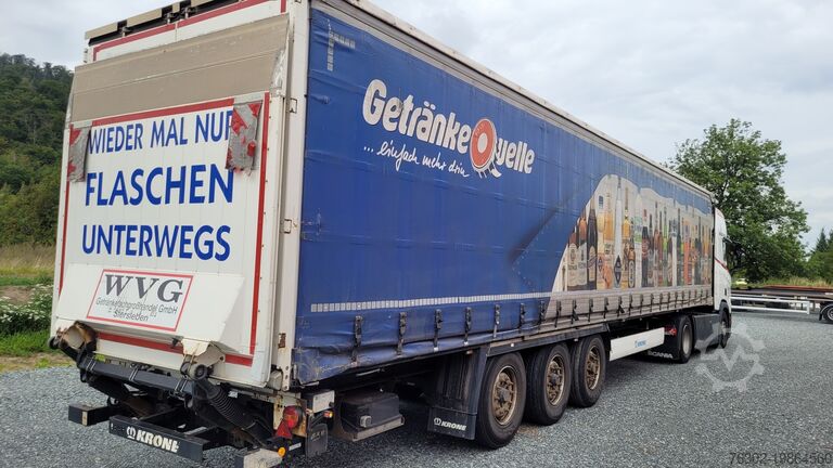 Poluprikolice za piće Krone SDP 24 Ladebordwand Liftachse Getränkepl