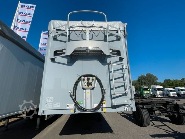 Semirremolque con piso móvil STAS bioSTAR 90,6 cbm