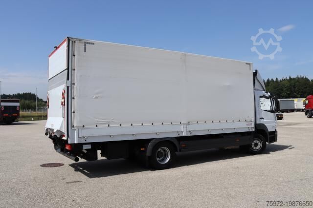 Камион платформа с брезент Mercedes-Benz Atego 1527 L