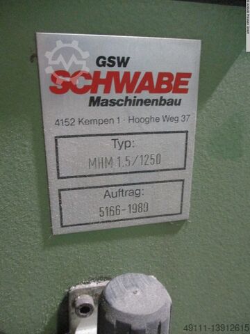 Carrete GSW-SCHWABE MHM 1,5/1250
