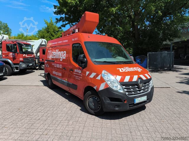 منصة عمل جوية محمولة على شاحنة Renault Master France Elevateur 142TPFi