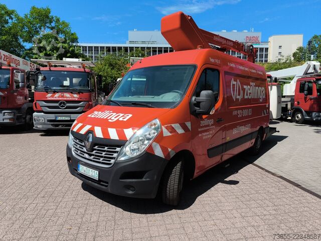 منصة عمل جوية محمولة على شاحنة Renault Master France Elevateur 142TPFi