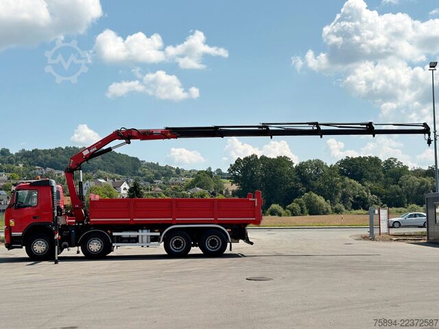 Γερανός τοποθετημένος σε φορτηγό VOLVO FM 420 Kipper 6,40m *HMF 2020 K5/FUNK *8x4