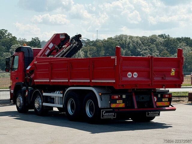 Γερανός τοποθετημένος σε φορτηγό VOLVO FM 420 Kipper 6,40m *HMF 2020 K5/FUNK *8x4