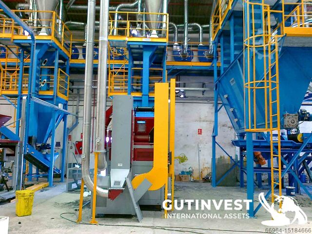 Linha de reciclagem de pneus triturados SPR