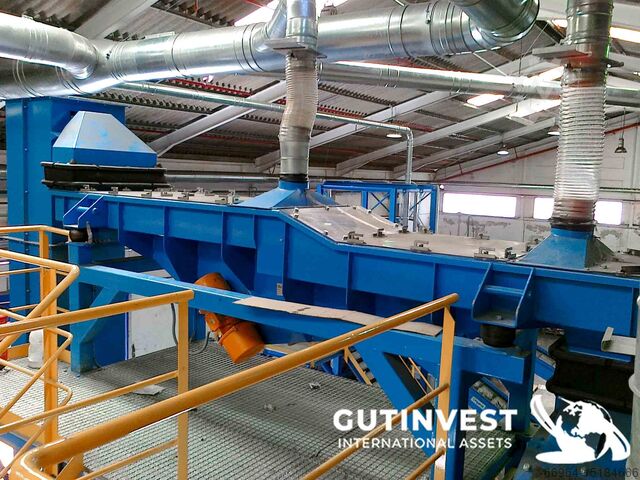 Linha de reciclagem de pneus triturados SPR