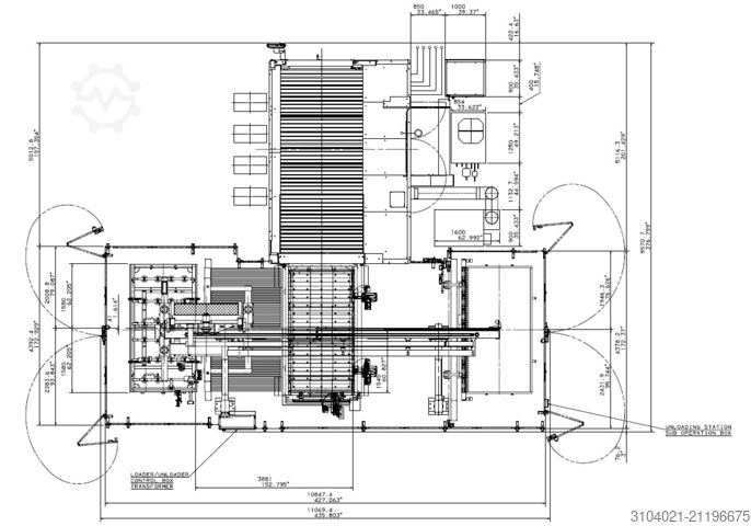 Alimenteur automatique de tôle Mazak EMC3015