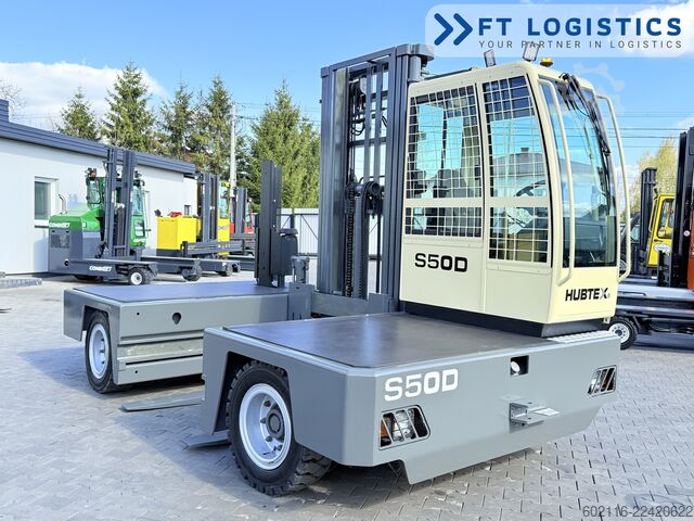 Boční vysokozdvižný vozík Hubtex S50D TRIPLEX 6300 FREE-LIFT PLATFORM1600