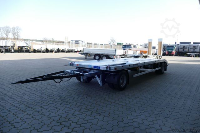 Remorque à bras amovible MÜLLER-MITTELTAL 18 t.Außenroller Container Anhänger, 2 in 1