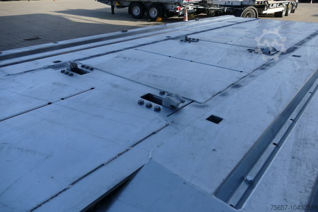 Remorque à bras amovible MÜLLER-MITTELTAL 18 t.Außenroller Container Anhänger, 2 in 1