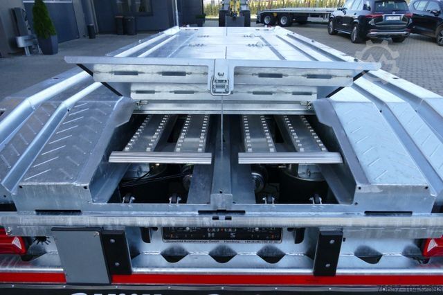 Remorque à bras amovible MÜLLER-MITTELTAL 18 t.Außenroller Container Anhänger, 2 in 1