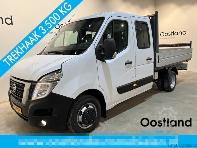 รถบรรทุกพื้นเรียบแบบดับเบิ้ลแค็บ Nissan INTERSTAR L3 145 PK / Open Laadbak / Dubbel Cab...