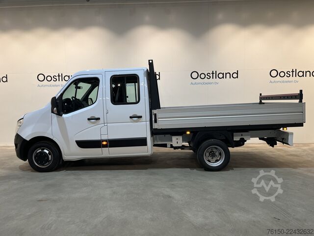 รถบรรทุกพื้นเรียบแบบดับเบิ้ลแค็บ Nissan INTERSTAR L3 145 PK / Open Laadbak / Dubbel Cab...
