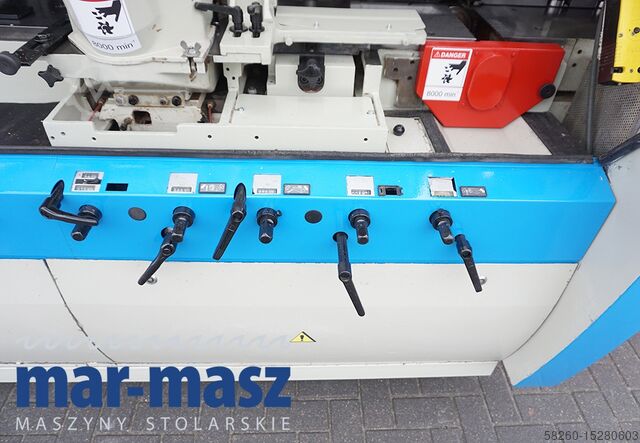 四面刨 WEINIG UNIMAT 23 E na 6 głowic