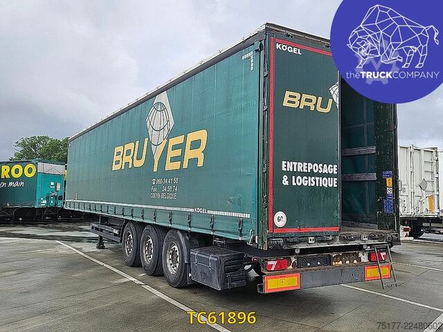 Liukuvat pressut Kögel COIL TRAILER