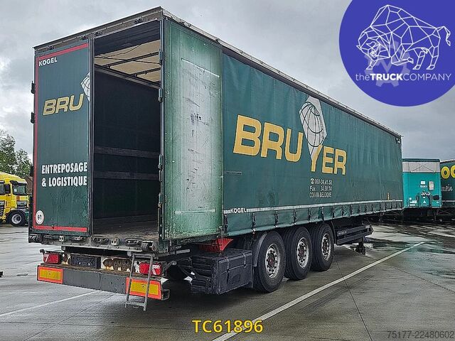 Liukuvat pressut Kögel COIL TRAILER