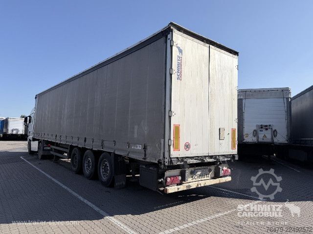 Atvira puspriekabė su tentu Schmitz Cargobull Curtainsider Standard