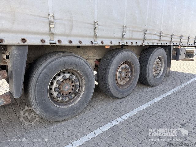 Atvira puspriekabė su tentu Schmitz Cargobull Curtainsider Standard