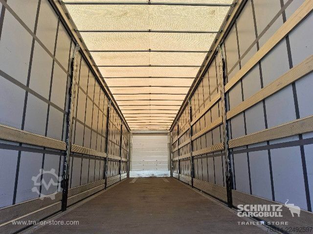 Open semitrailer with tarp Schmitz Cargobull Curtainsider Standard Getränke