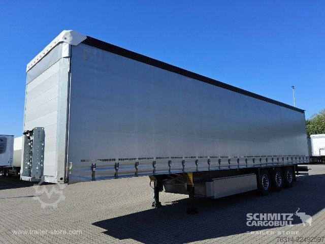 Open semitrailer with tarp Schmitz Cargobull Curtainsider Standard Getränke