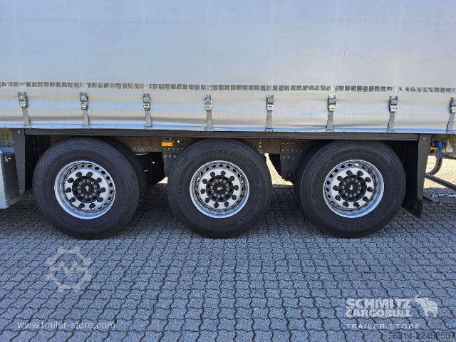 Open semitrailer with tarp Schmitz Cargobull Curtainsider Standard Getränke