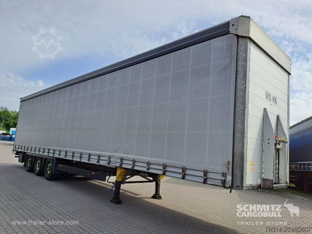 Semi-reboque aberto com lona Schmitz Cargobull Curtainsider Mega Getränke