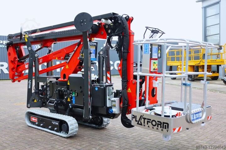 Articulated boom lift  PLATFORM BAS Spider 18.90 PRO CE Declaration, Vali