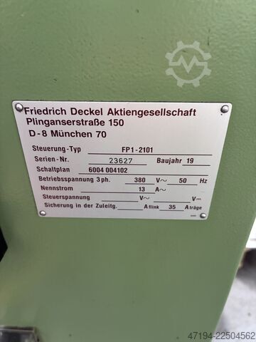 Tool milling machine DECKEL FP-1