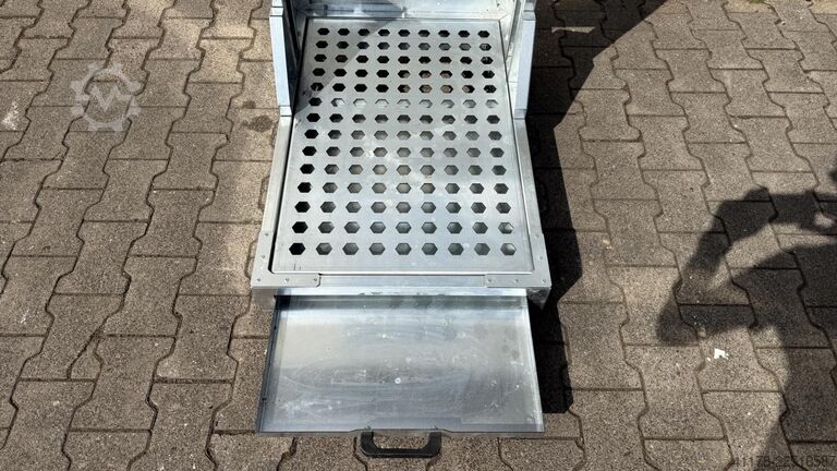 Pump Rack, Galvanized, Drawer, 600x900mm, 1 Pump Kama Pump Rack