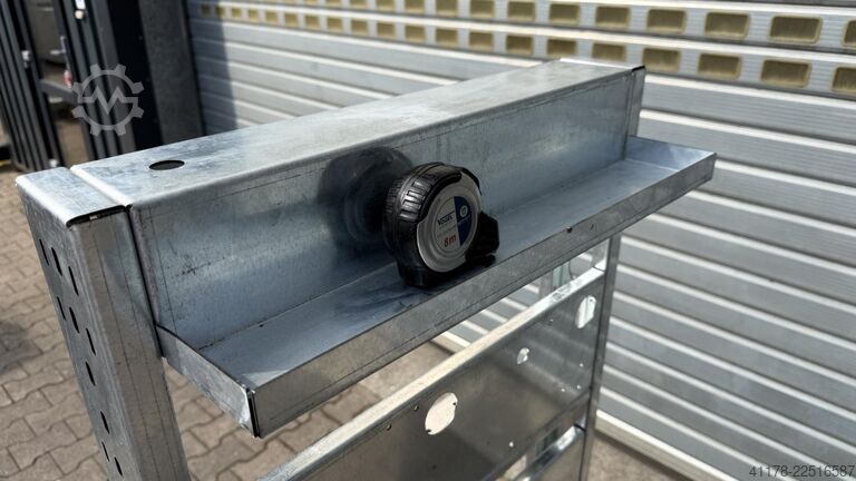 Pump Rack, Galvanized, Drawer, 600x900mm, 1 Pump Kama Pump Rack