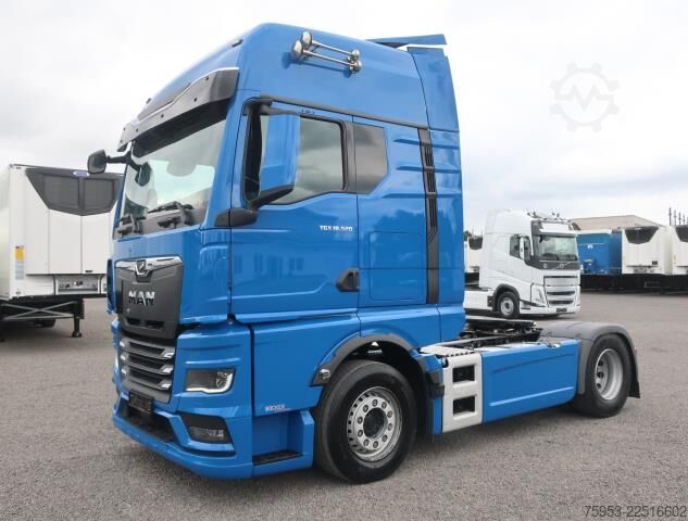मानक ट्रैक्टर यूनिट MAN 18.520 BLS TGX GX Kabine Intarder Navi Standklima