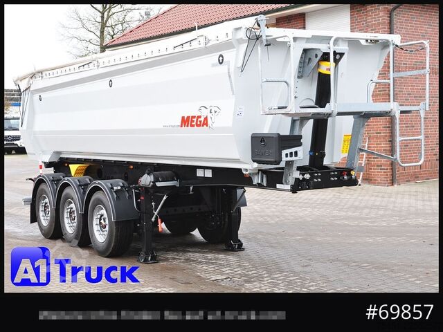 Kiperska poluprikolica BENALU Mega  25m³ Lift Stahl  SAF 4X4 Allrad 1350mm