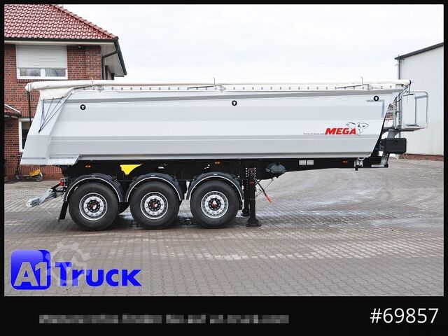 Kiperska poluprikolica BENALU Mega  25m³ Lift Stahl  SAF 4X4 Allrad 1350mm