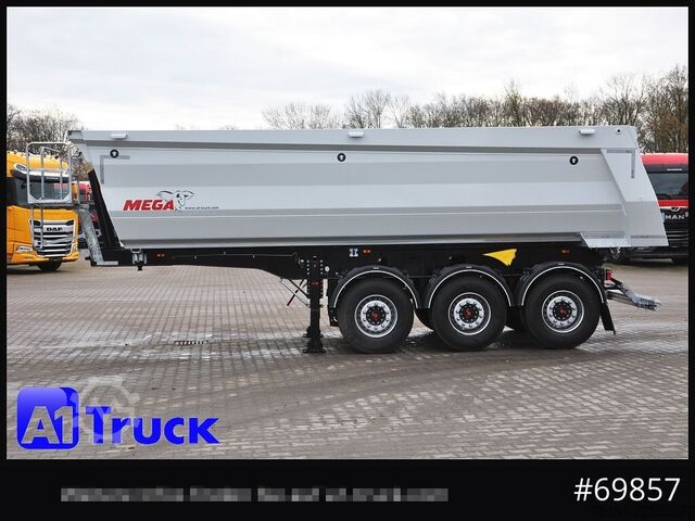 Kiperska poluprikolica BENALU Mega  25m³ Lift Stahl  SAF 4X4 Allrad 1350mm