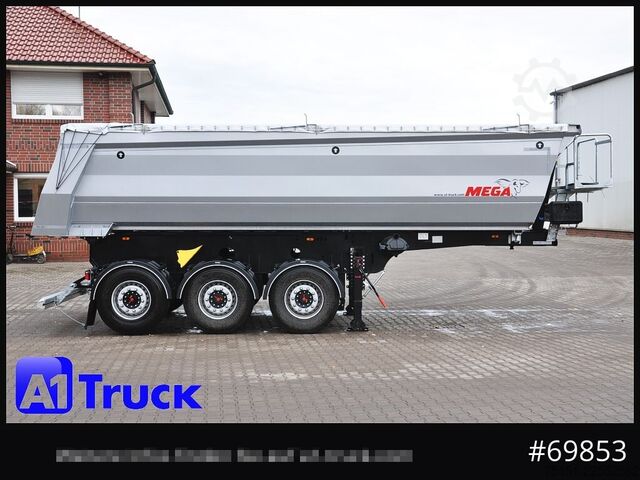 Kiperska poluprikolica BENALU Mega  25m³ Lift Stahl  SAF 4X4 Allrad 1350mm