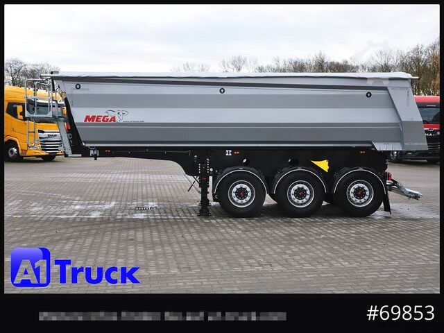 Kiperska poluprikolica BENALU Mega  25m³ Lift Stahl  SAF 4X4 Allrad 1350mm