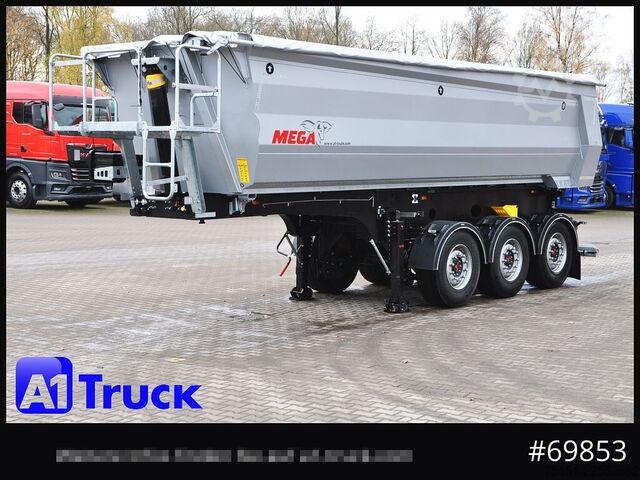 Kiperska poluprikolica BENALU Mega  25m³ Lift Stahl  SAF 4X4 Allrad 1350mm