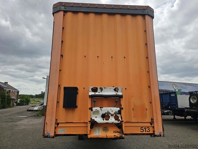 2003 KRONE SD27 MEGA / BPW Scheibenbremse / Liftachse / Reserverad / TÜV Belgien. KRONE SD27 MEGA/ BPW DISC / LIFT AXLE / SPARE TIRE/TU...