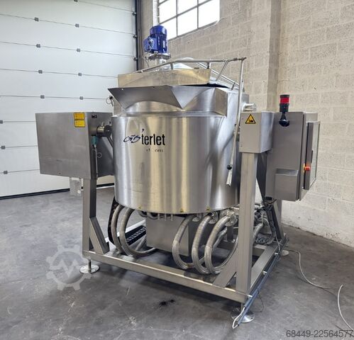 Marmite de cuisson verticale Terlet Verticale kook-roerketel met schraapwerk