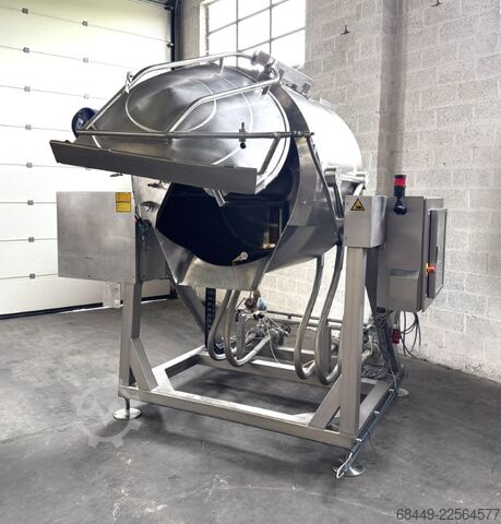 Marmite de cuisson verticale Terlet Verticale kook-roerketel met schraapwerk