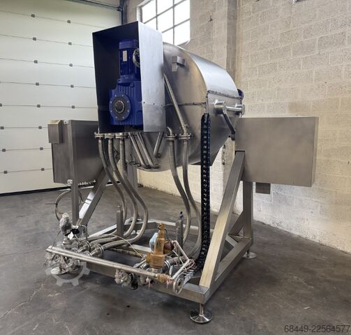 Marmite de cuisson verticale Terlet Verticale kook-roerketel met schraapwerk