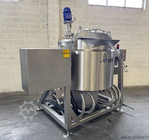 Marmite de cuisson verticale Terlet Verticale kook-roerketel met schraapwerk