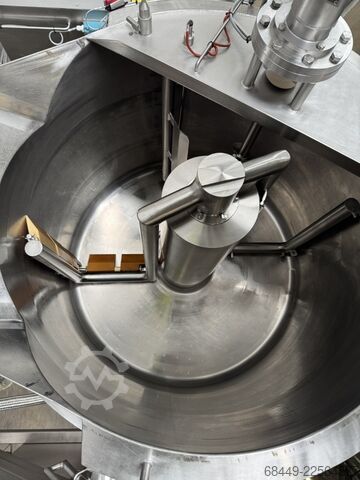 Marmite de cuisson verticale Terlet Verticale kook-roerketel met schraapwerk
